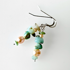 Mexican opal hook earrings Mexican opal hook earrings