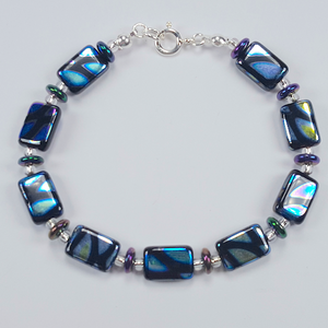 Black lozenge multi bracelet Black lozenge multi bracelet