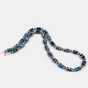 Black multi lozenge necklace Black multi lozenge necklace