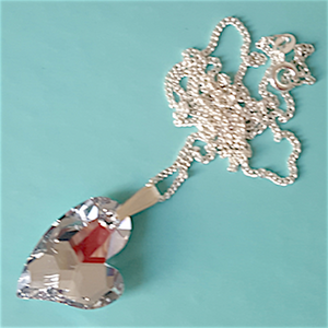Crystal Cal 27mm heart pendant Crystal Cal 27mm heart pendant