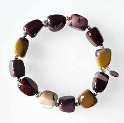 Mookite stretch bracelet