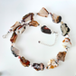 Moroccan seam agate necklace