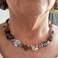 Moroccan seam agate necklace