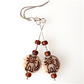 Cats - Biscuit coloured, hook earrings