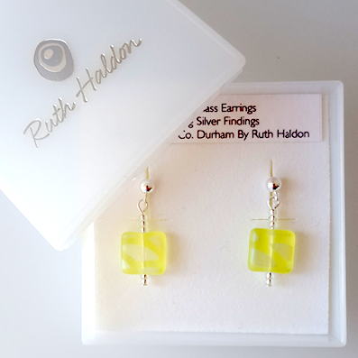 Lemon 'sorbet' post earrings