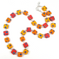 Hot mix multi spot necklace