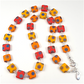 Hot mix multi spot necklace